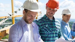 Construction company at work Construction company at work