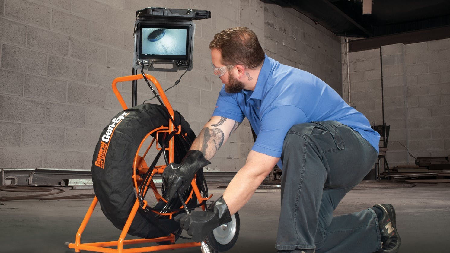 General Pipe Cleaners pipe inspection system