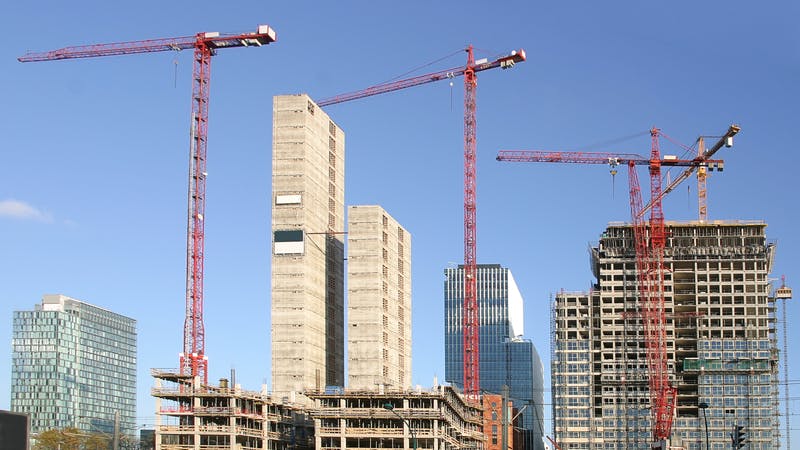 construction cranes