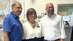 Green Bay Mayor Eric Genrich (right) with the president of NWTC, the college hosting the training classes, Dr. Kristen Raney and PPI’s Camille George Rubeiz (left). Green Bay Mayor Eric Genrich (right) with the president of NWTC, the college hosting the training classes, Dr. Kristen Raney and PPI’s Camille George Rubeiz (left).