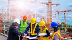 Engineers Meeting for successful project construction Engineers Meeting for successful project construction