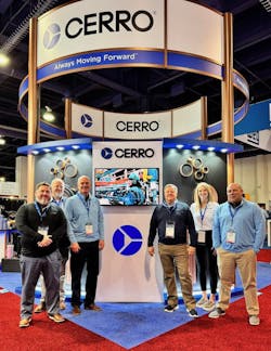 The Cerro sales team at AHR 2026. The Cerro sales team at AHR 2026.