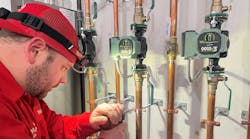 Rich Romea installed a new boiler, additional zones and new piping throughout his 1,600 square foot house in Pittsburgh to create even heat distribution throughout the home. Rich Romea installed a new boiler, additional zones and new piping throughout his 1,600 square foot house in Pittsburgh to create even heat distribution throughout the home.