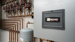 An Alta boiler from US Boiler in a radiant heating application. An Alta boiler from US Boiler in a radiant heating application.