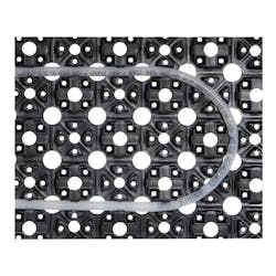 Fast Trak 0.5 is only 1⁄2' thick, eliminating the need to alter baseboards, moldings or doors. Fast Trak 0.5 is only 1⁄2' thick, eliminating the need to alter baseboards, moldings or doors.