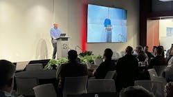 The opening day included a session led by hydronics expert John Siegenthaler, P.E. The opening day included a session led by hydronics expert John Siegenthaler, P.E.