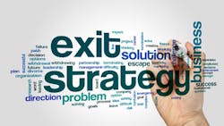 exit strategy word cloud exit strategy word cloud