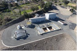 An overhead view of the Horsethief Canyon Facility. An overhead view of the Horsethief Canyon Facility.
