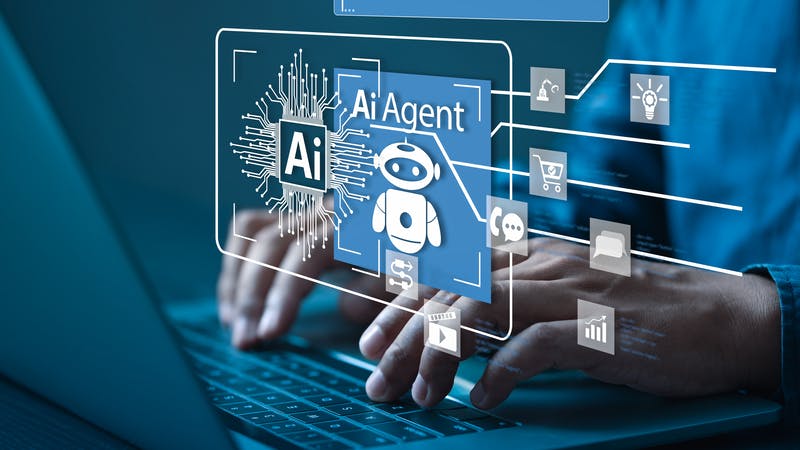 AI Agents concept art