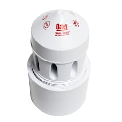 Sure-Vent models are available in four sizes, ranging from 8 Stack/20 Branch Drainage Fixture Units (DFU) to 160 Branch/500 Stack DFU. Sure-Vent models are available in four sizes, ranging from 8 Stack/20 Branch Drainage Fixture Units (DFU) to 160 Branch/500 Stack DFU.