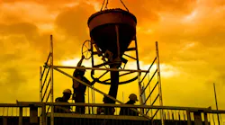 construction workers pouring concrete construction workers pouring concrete