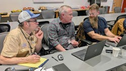 Attendees work in small groups at the 2026 PHCC Essentials of Project Management class Attendees work in small groups at the 2026 PHCC Essentials of Project Management class