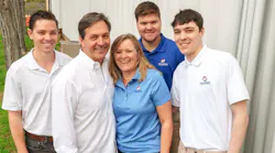 Left to right: Zach Dennis (Operations Manager), Steve Dennis (President), Garnet Dennis (Vice President), Justin Dennis (Estimator), Chris Dennis (Estimator). Left to right: Zach Dennis (Operations Manager), Steve Dennis (President), Garnet Dennis (Vice President), Justin Dennis (Estimator), Chris Dennis (Estimator).