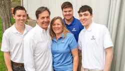 Left to right: Zach Dennis (Operations Manager), Steve Dennis (President), Garnet Dennis (Vice President), Justin Dennis (Estimator), Chris Dennis (Estimator). Left to right: Zach Dennis (Operations Manager), Steve Dennis (President), Garnet Dennis (Vice President), Justin Dennis (Estimator), Chris Dennis (Estimator).