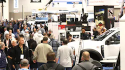 A shot of the show floor at the Indiana Convention Center during Work Truck Week 2026. A shot of the show floor at the Indiana Convention Center during Work Truck Week 2026.
