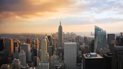 NYC skyline. NYC skyline.