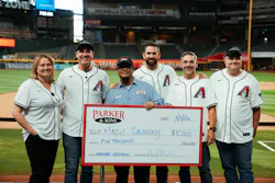 The meeting was also a chance to recognize individual team members, such as Mack Cajudoy. The meeting was also a chance to recognize individual team members, such as Mack Cajudoy.
