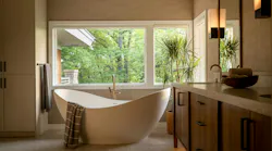Bathrooms and kitchens are being designed as refuges from the stress of modern life Bathrooms and kitchens are being designed as refuges from the stress of modern life