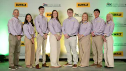 LSU placed in the top three in 4 of the competition’s 5 categories, including estimating, project management, safety and overall achievement. LSU placed in the top three in 4 of the competition’s 5 categories, including estimating, project management, safety and overall achievement.