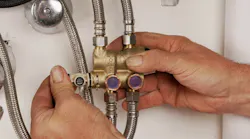 Watts mixing valve Watts mixing valve