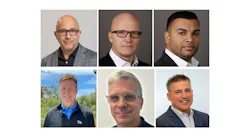 Top row (left to right): Dean Camastro, Director of Commercial Sales (East); Jurek Gudel, Technical Sales (NY Metro); Harry Ramoutar, Dealer Sales Manager (NY Metro). Bottom row (left to right): John Flaa, Commercial Sales Director (West); Mike Rizzuto, Technical Sales (West); Kerry Rudd, Vice President of Sales. Top row (left to right): Dean Camastro, Director of Commercial Sales (East); Jurek Gudel, Technical Sales (NY Metro); Harry Ramoutar, Dealer Sales Manager (NY Metro). Bottom row (left to right): John Flaa, Commercial Sales Director (West); Mike Rizzuto, Technical Sales (West); Kerry Rudd, Vice President of Sales.