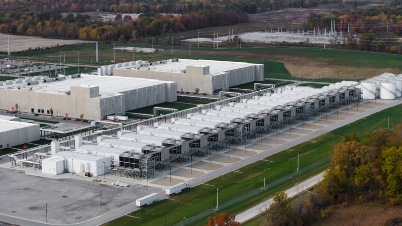 Massive Data center in the suburbs of Columbus, OH.