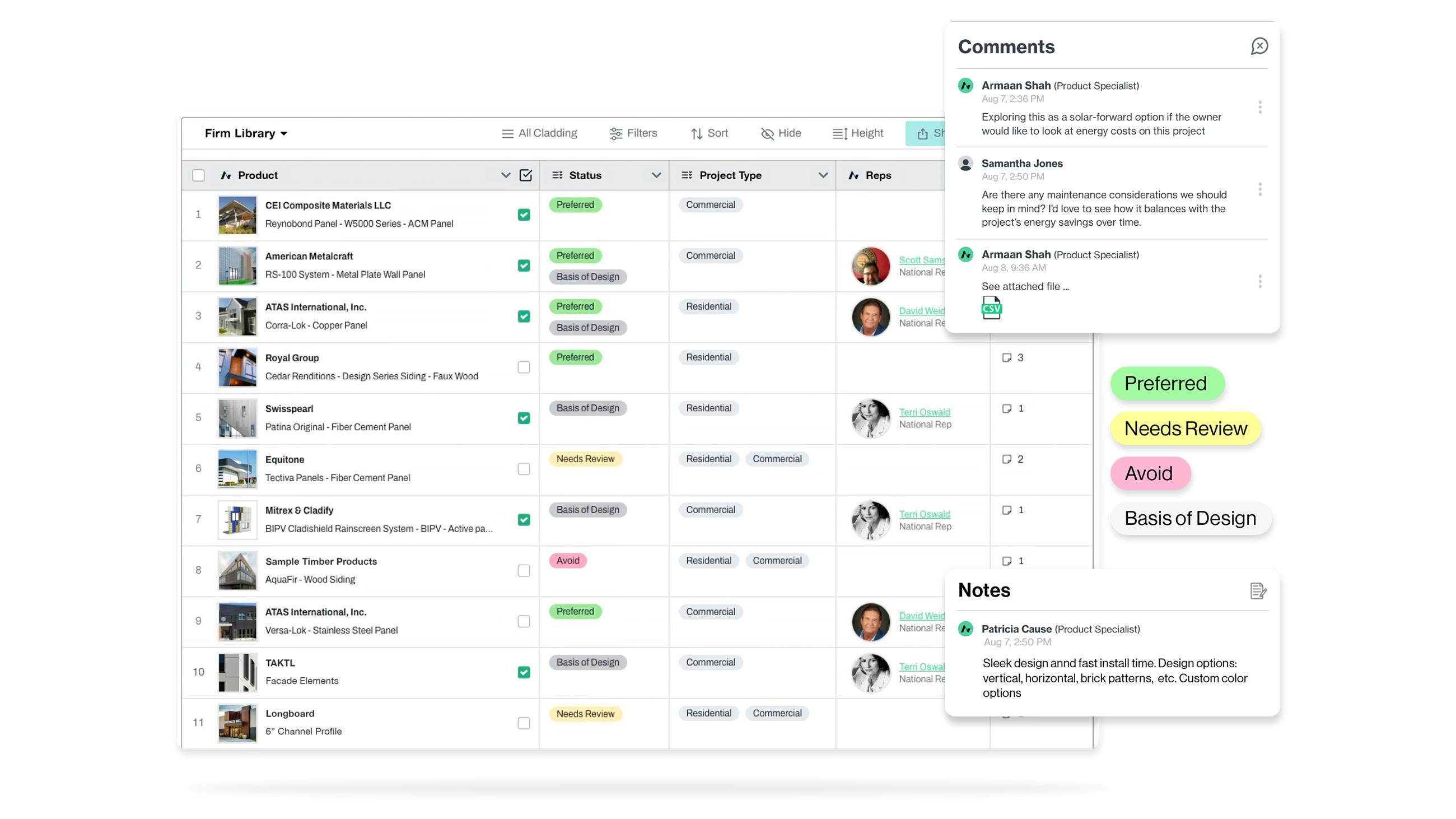 Material Hub from Acelab