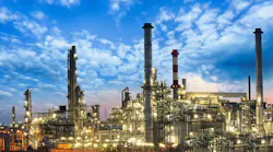 Oil and gas refinery. Oil and gas refinery.