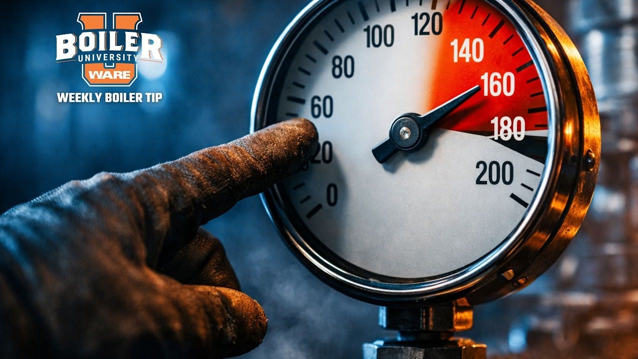Boiler MAWP Explained: Why Operating Pressure Should Stay Below the Limit - Weekly Boiler Tip