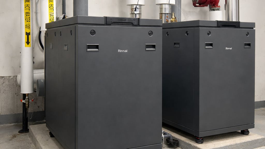 RCW750AN floor-standing commercial boilers.