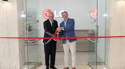 LG Electronics celebrated the grand opening of its new Air Conditioning Technologies Training Academy in Orange, CA, with a ribbon-cutting ceremony attended by Mayor Dan Slater (left) and Steve Scarbrough, senior vice president and general manager of LG Air Conditioning Technologies, LG Electronics USA. LG Electronics celebrated the grand opening of its new Air Conditioning Technologies Training Academy in Orange, CA, with a ribbon-cutting ceremony attended by Mayor Dan Slater (left) and Steve Scarbrough, senior vice president and general manager of LG Air Conditioning Technologies, LG Electronics USA.