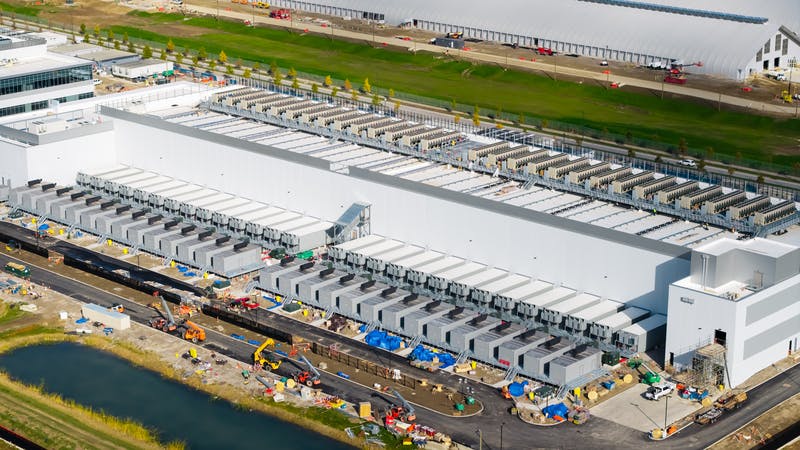 data center under construction in the us