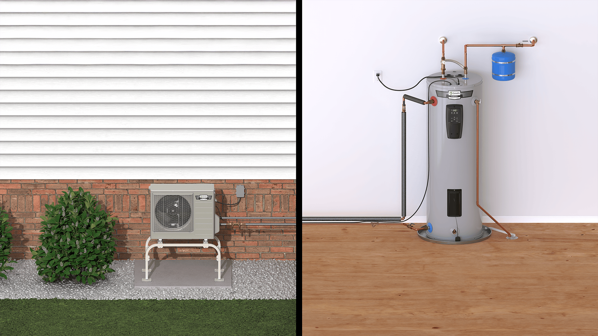 A. O. Smith heat pump water heater
