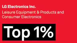 LG top 1 percent logo LG top 1 percent logo