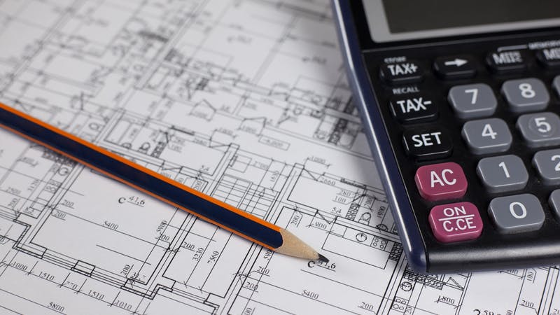 house plan with math