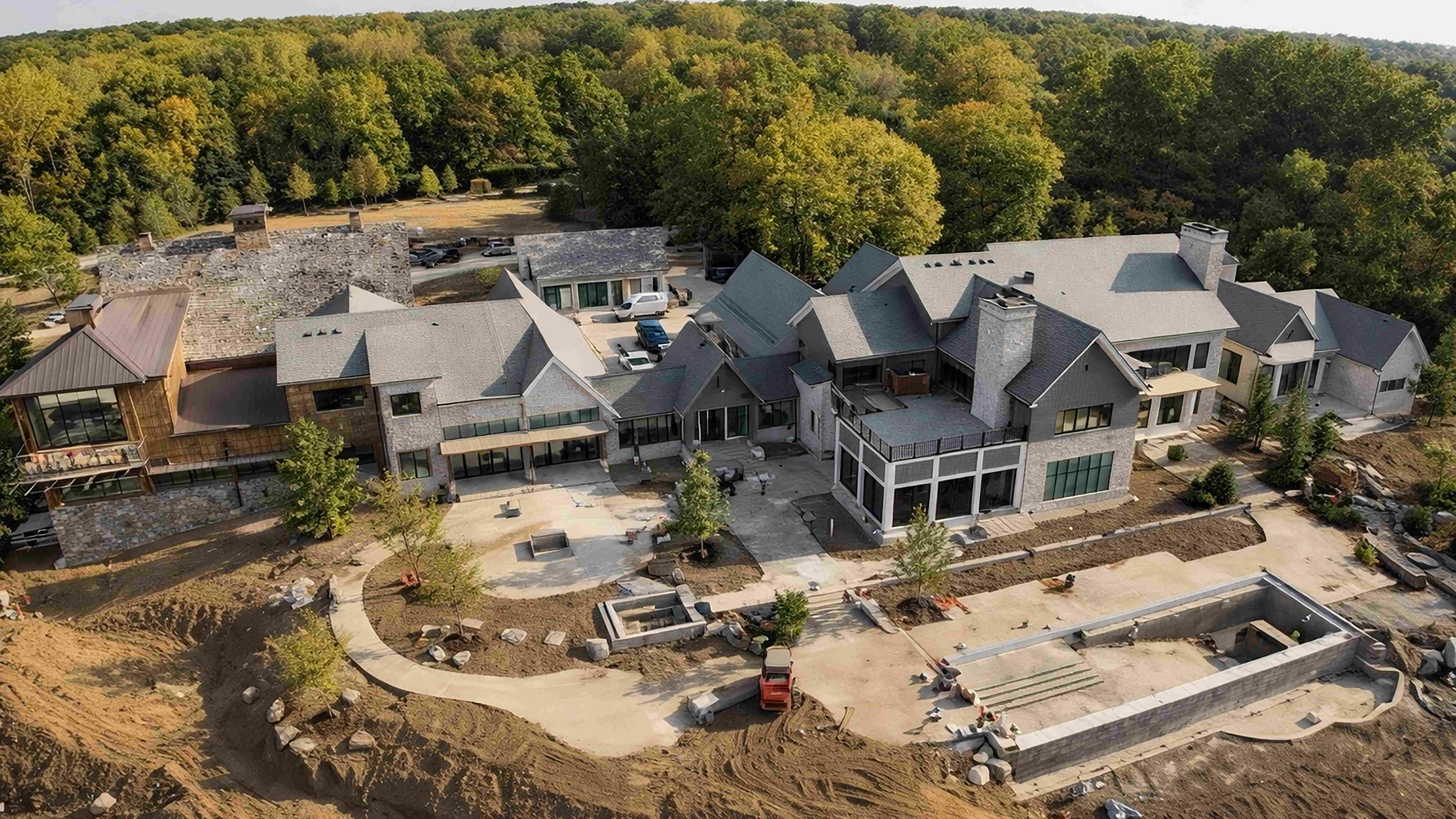 The Fizgerald residence, one of two winners of PPI's Building & Construction Division Projects of the Year.