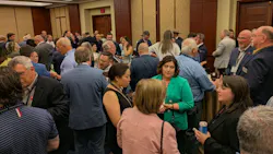 The conference also offered the delegates several networking opportunities, such as this reception at the Capitol Visitors Center. The conference also offered the delegates several networking opportunities, such as this reception at the Capitol Visitors Center.
