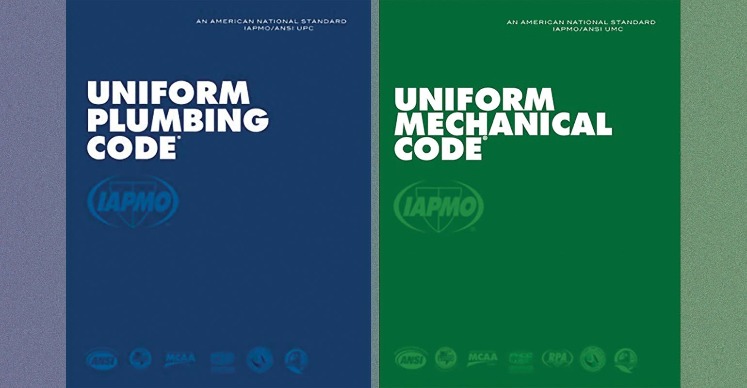 IAPMO building code books
