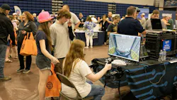 The event featured more than 70 interactive exhibits throughout the SMCC campus, The event featured more than 70 interactive exhibits throughout the SMCC campus,