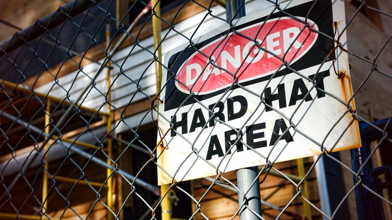 Danger sign