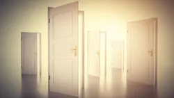 choices concept, using doors choices concept, using doors
