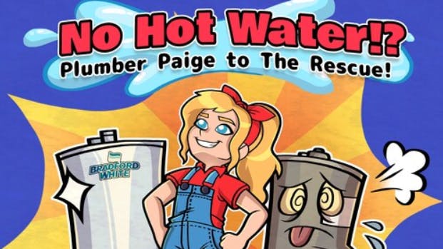 The cover of 'Plumber Paige to the Rescue!'