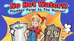 The cover of 'Plumber Paige to the Rescue!'