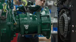 A Franklin Electric pump covered under the pioneer pump expert service snetwork
