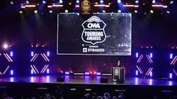 Host Keith Urban at the CMA Touring Awards. Host Keith Urban at the CMA Touring Awards.