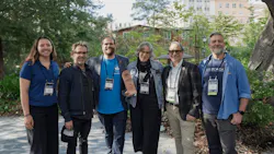 (L to R): Geneva Gondak, EBMUD; Mark Myers, Project Architect; Ben Stapleton, USGBC-CA; Karen Curtiss, Principal, Red Dot Studio and Red Dot Ranch; Colin Mangham, USGBC-CA; Kyle Pickett, USGBC-CA. (L to R): Geneva Gondak, EBMUD; Mark Myers, Project Architect; Ben Stapleton, USGBC-CA; Karen Curtiss, Principal, Red Dot Studio and Red Dot Ranch; Colin Mangham, USGBC-CA; Kyle Pickett, USGBC-CA.