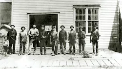 The first Channellock forge in 1886. The first Channellock forge in 1886.