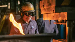 A Channellock worker in the company's Meadville, Pennsylvania factory. A Channellock worker in the company's Meadville, Pennsylvania factory.