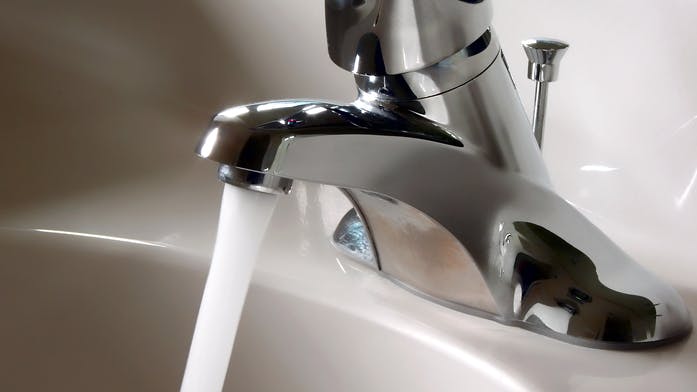 low flow faucet