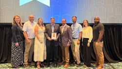 Representatives from Hiller joined other winning businesses at Nashville’s Music City Center to celebrate and receive their awards. Representatives from Hiller joined other winning businesses at Nashville’s Music City Center to celebrate and receive their awards.